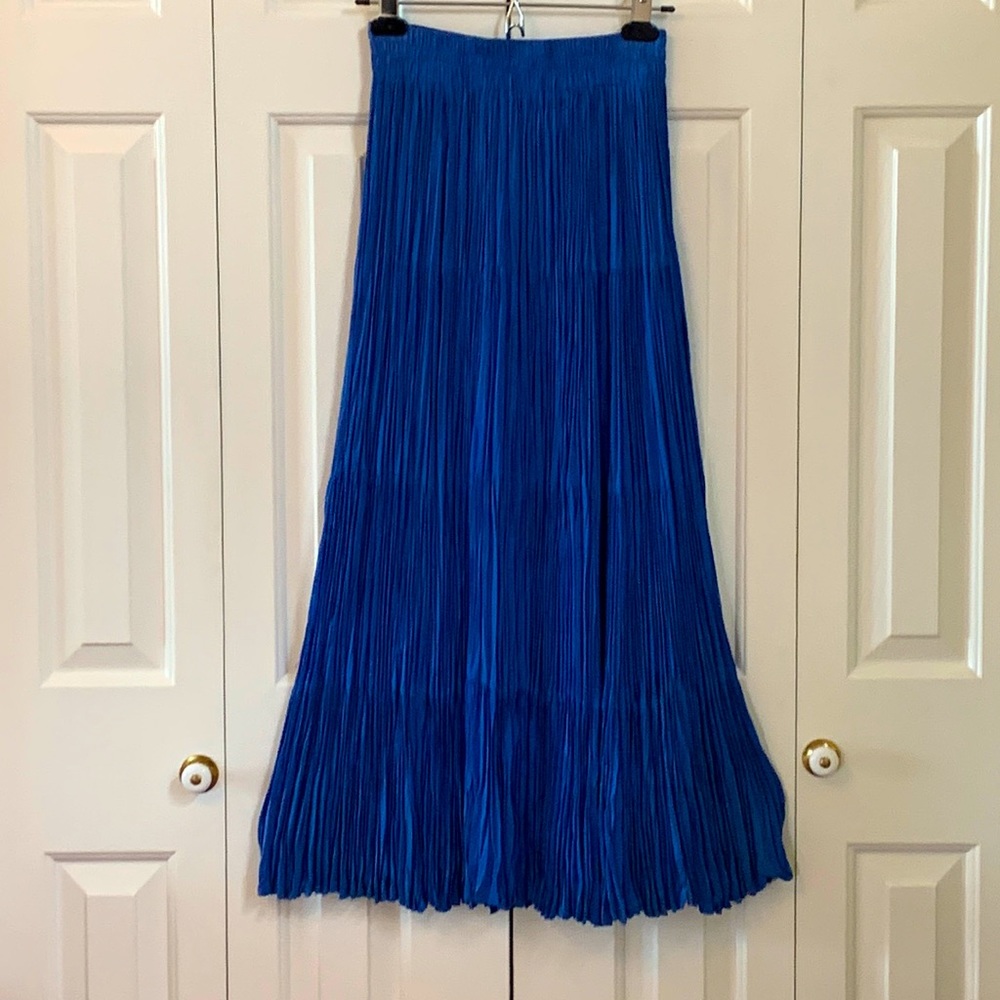 Full Length Suede Cloth Skirt ~